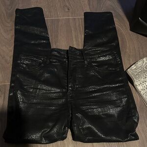 Levi's Black Shimmer Skinny Jeans